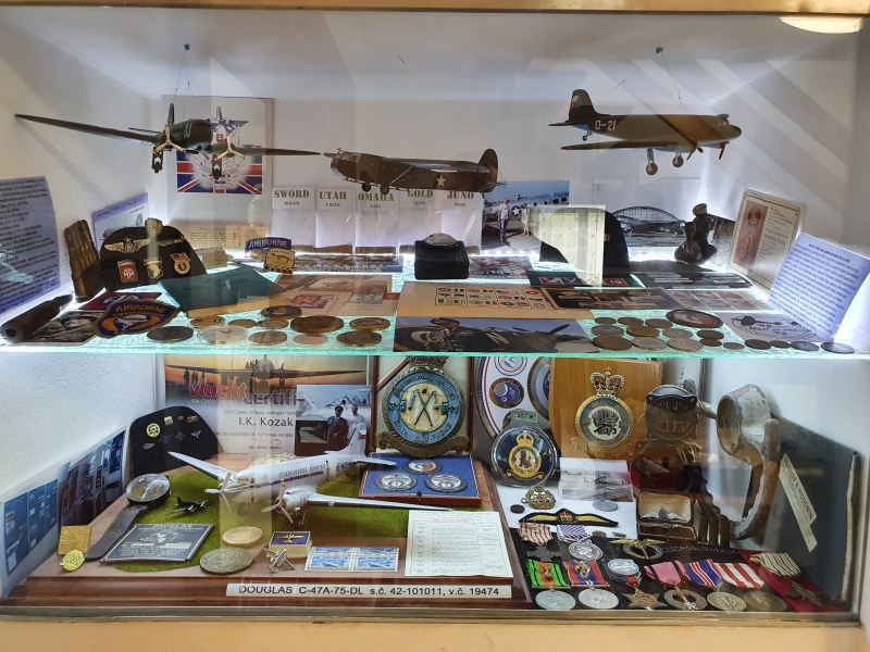 První expozice k havárii letounu nad Vřesovice
