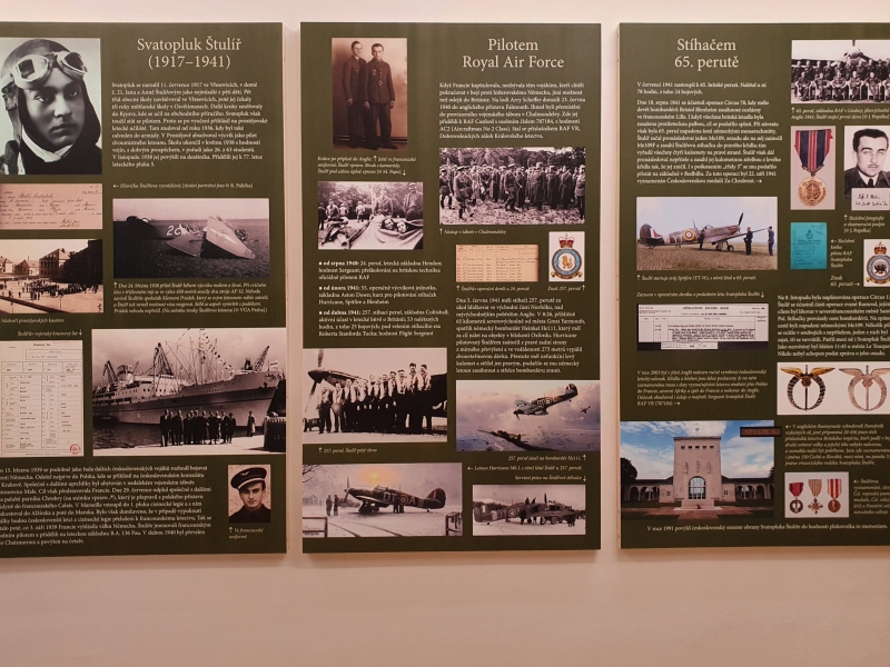 Část expozice věnovaná Sv. Štulíři