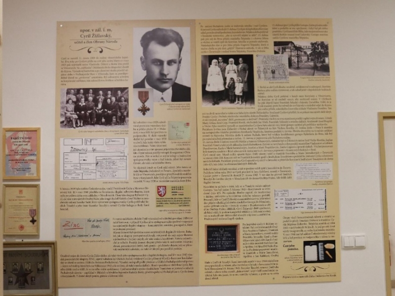 Žižlavský Cyril a expozice k jeho rodině