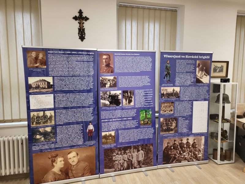 Expozice věnovaná Leo Eckerovi