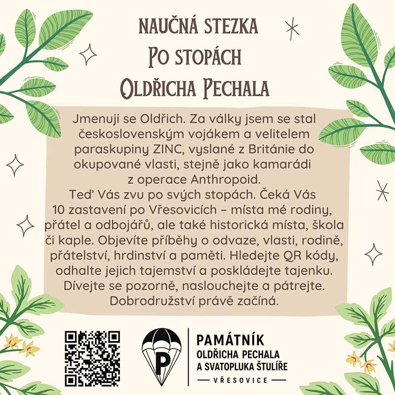 Po stopách Oldřicha Pechala pro děti i dospěláky